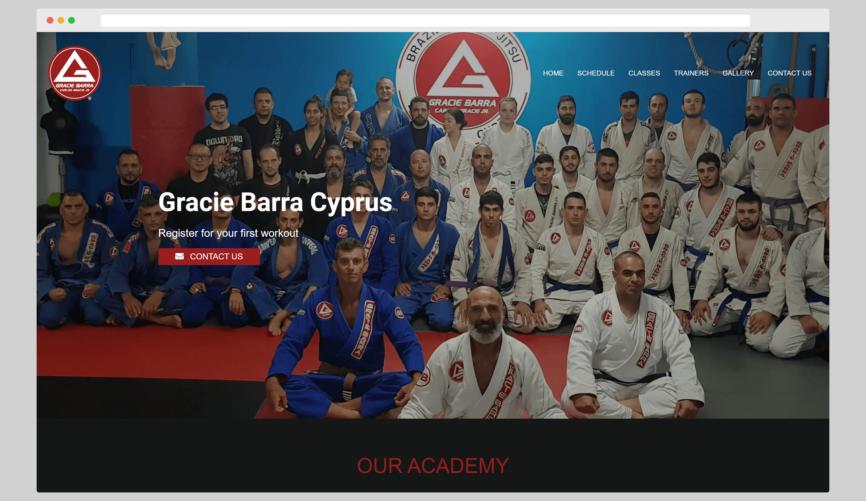 Gracie Barra Cyprus